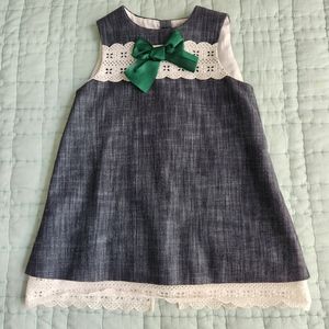 Mini Denim Holiday dress